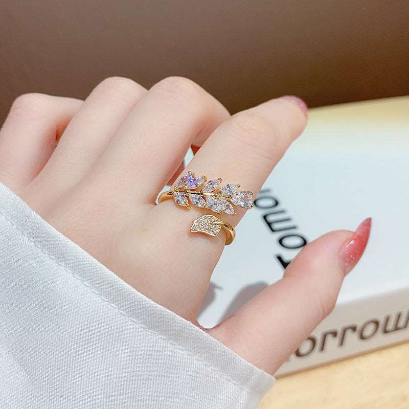 2022 New  Gold Open Rings For Woman Korean Fashion Jewelry Party Goth Girl's Unusual Rings