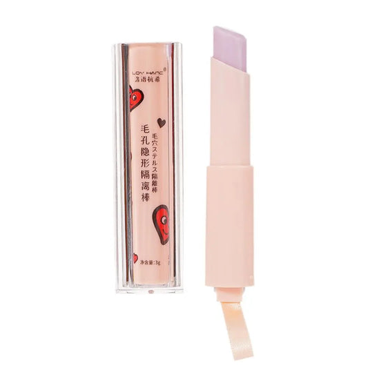 Waterproof Invisible Pore Primer Stick Pore Eraser Face Primer Primer Oil-control Base Fine Makeup Smooth Makeup Isolation H3s5