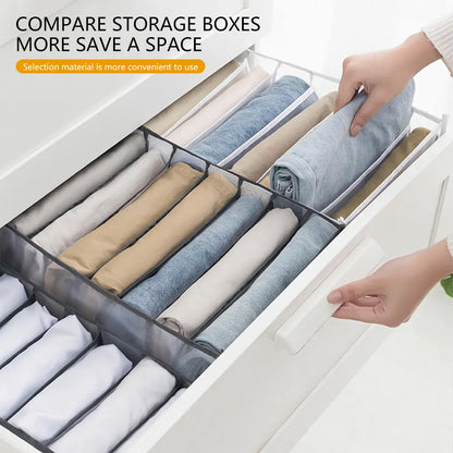 Jeans Organization Storage Box Closet Organizer Clothing Organization System Drawer Organizers Cabinet Pants Storage Organizer