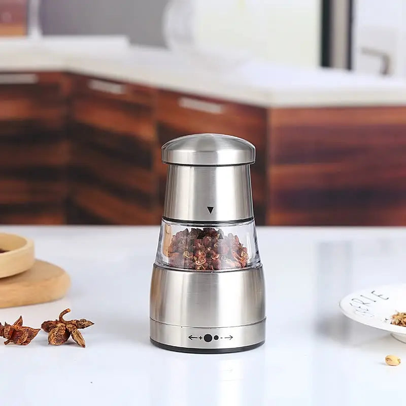 Stainless Steel Home Kitchen Seasoning Crushed Device Grinder Grinder Pepper Grinder