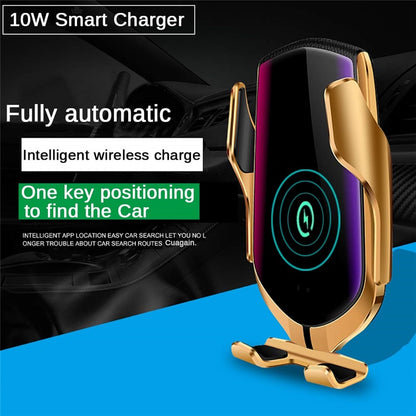 Automatic Clamping 10W Car Wireless Charger Air Vent Phone Holder