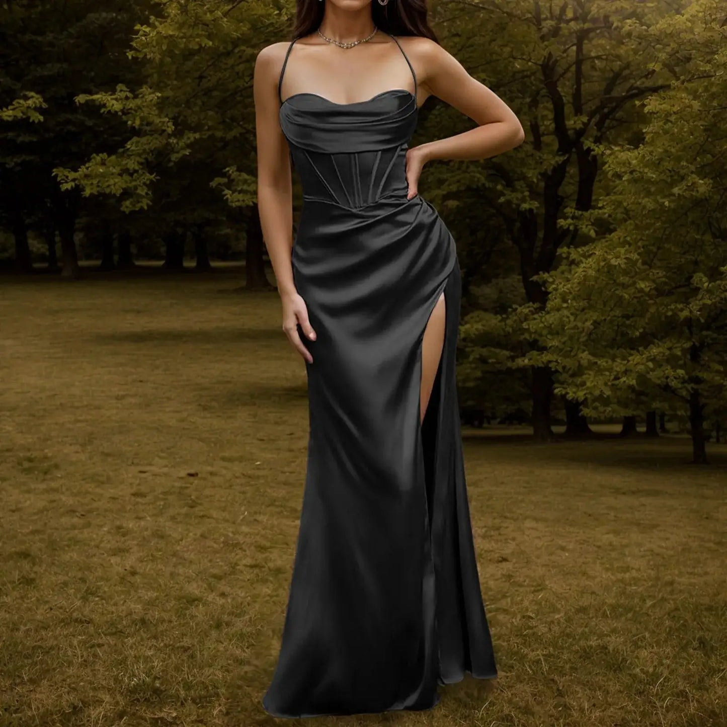 Women's Satin Dress