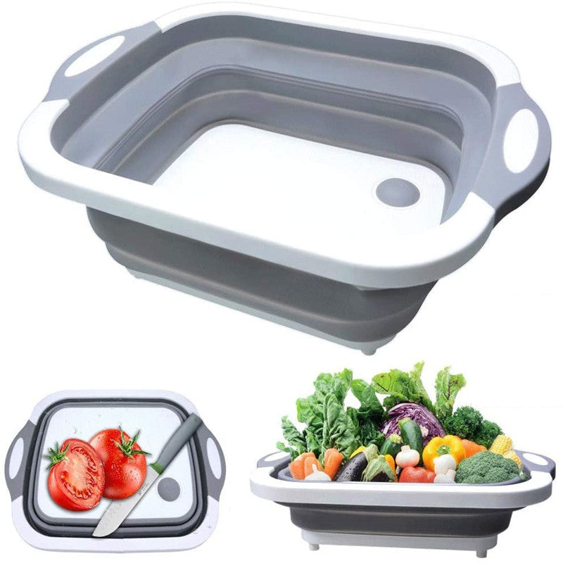 Household Folding Wash Basin Plastic Foldable Basin Travel Outdoor Camp Basins