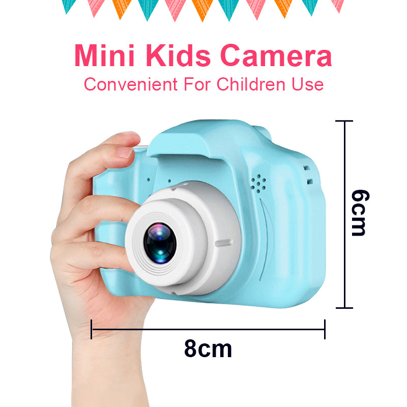 Mini Cartoon Kids Photo Camera 2 Inch HD Screen Children Digital Camera Video Recorder Camcorder Toys For Child Birthday Gift