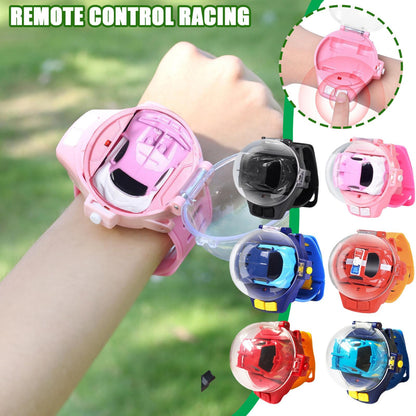 Mini Watch Control Car Cute RC Car Accompany With Your Kids Gift For Boys Kids On Birthday ChristmasWatch RC Car Toy