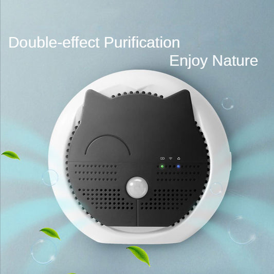 Pet Deodorant Cat Urine Litter Box Air Purifier For Cat Toilet Pet Odor Eliminator Sterilization Ozone Air Cleaner