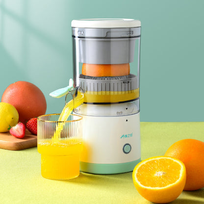 Portable Juicer Household Fruit Machine USB Charging Visual Juice Separator Orange Squeezer