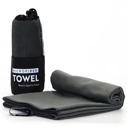 Microfiber Towel With Mesh Bag